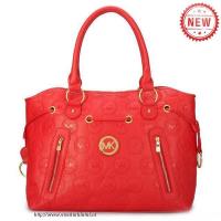 michael kors logo monogram groot rood bakken Belgium Online wnn4v857